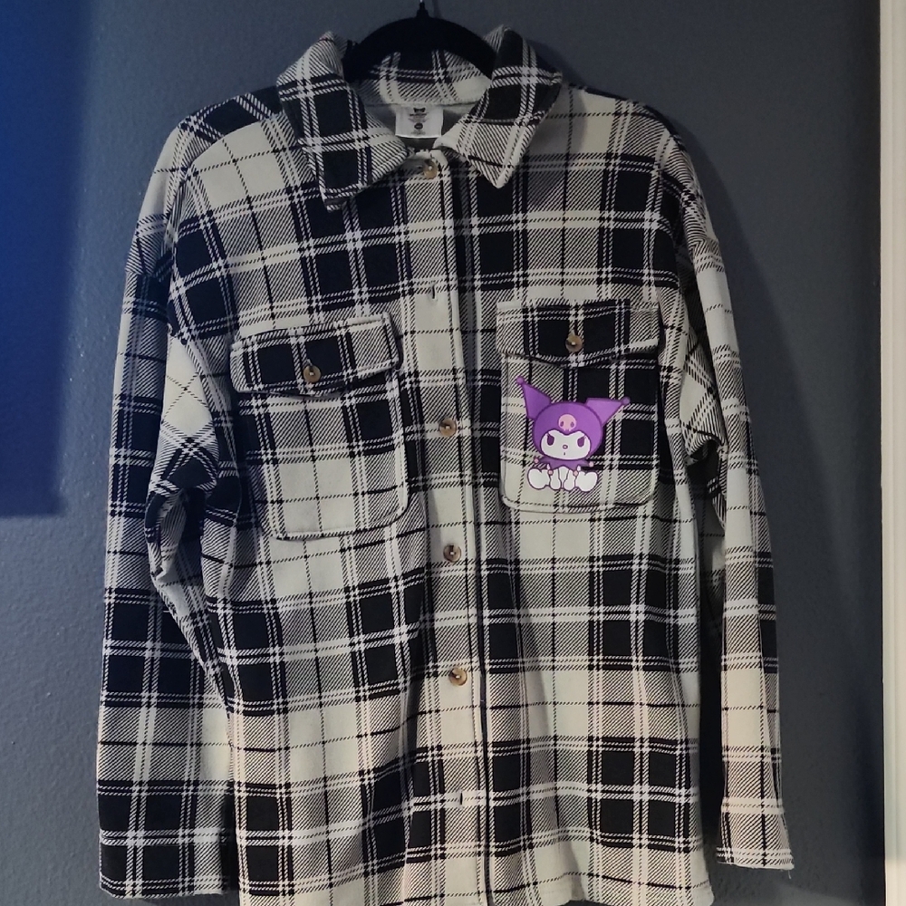 Kuromi Plaid Long Sleeve